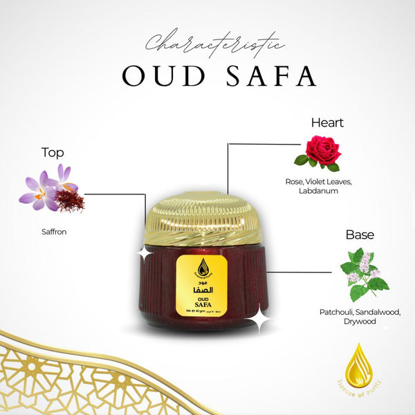 Al Mas Oud Safa Bakhoor 40 Grams