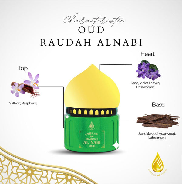 Al Mas Raudah Al Nabi Bakhoor 60 Grams