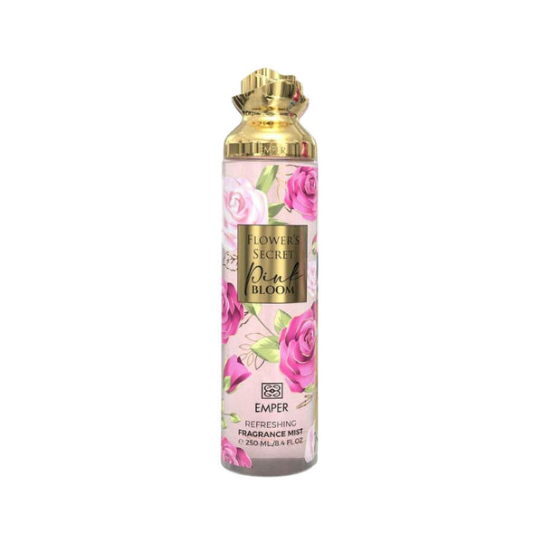 Emper Flower's Secret Pink Bloom Body Mist For Women 250 ML
