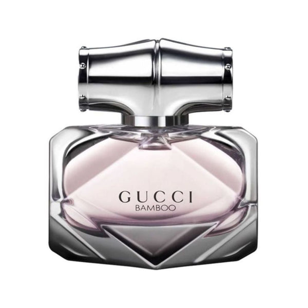 Gucci Bamboo perfume bottle on a white background