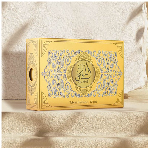 Hamidi Al mas Tablet Bakhoor 12 Pieces