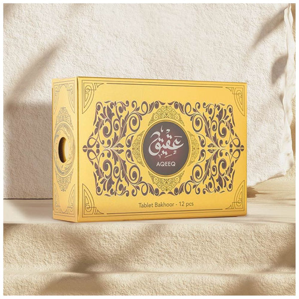 Hamidi Aqeeq Tablet Bakhoor 12 Pieces