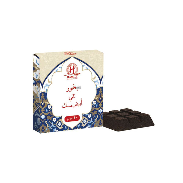 Hamidi Chocolate Pure White Musk Bakhoor 40 Grams