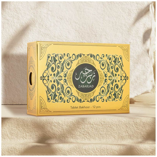 Hamidi Zabarjad Tablet Bakhoor 12 Pieces