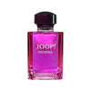 Joop! Homme perfume bottle with pink body and black cap on a white background