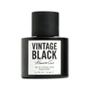 Perfume bottle labeled 'Vintage Black' by Kenneth Cole on a white background