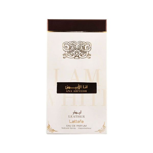Lattafa Ana Abiyedh Leather EDP For Unisex 60 ML
