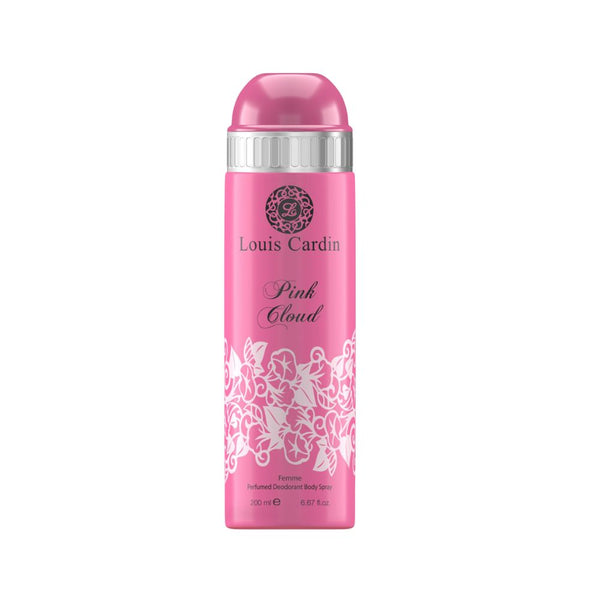 Louis Cardin Pink Cloud Body Spray For Women 200 ML