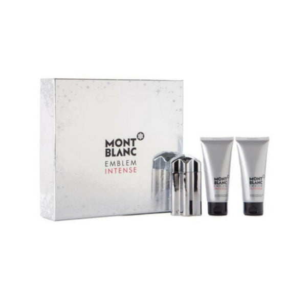 Mont Blanc Emblem Intense EDT 3-Piece Gift Set for Men