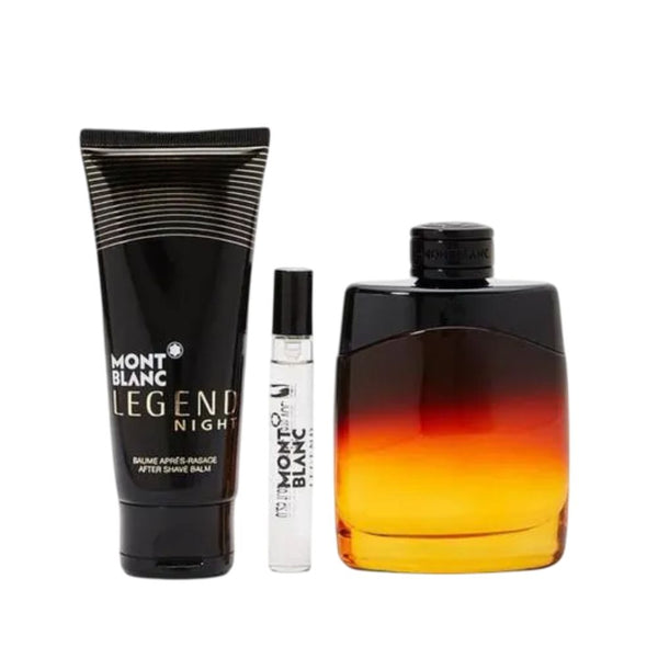 Mont Blanc Legend NightEDP 3-Piece Gift Set for Men