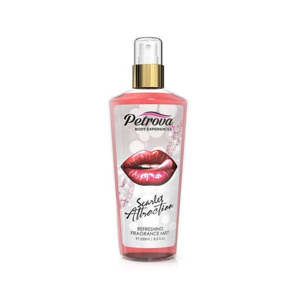 Petrova Body Experiences Scarlet Attraction Body Mist For Women 250 ML