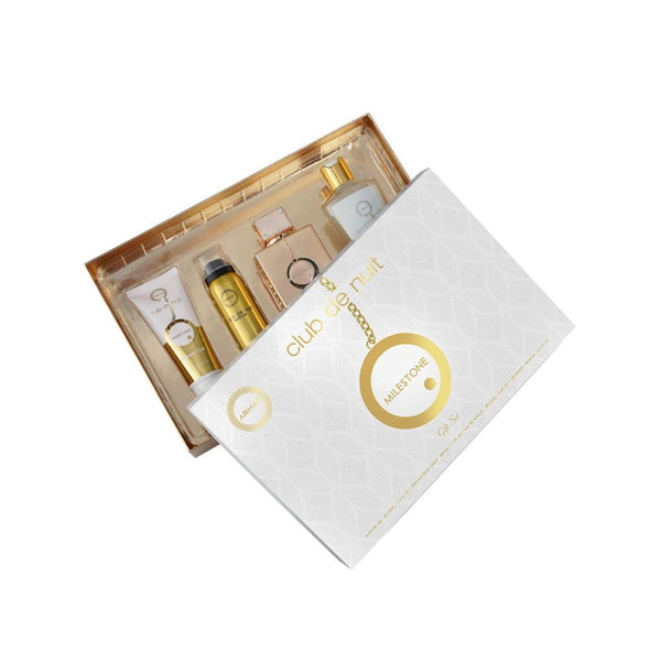 Armaf Club De Nuit Milestone EDP 4 Piece Gift Set For Unisex