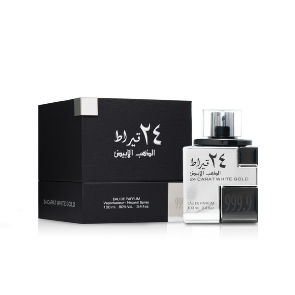 Lattafa 24 Carat White Gold EDP For Unisex 100 ML
