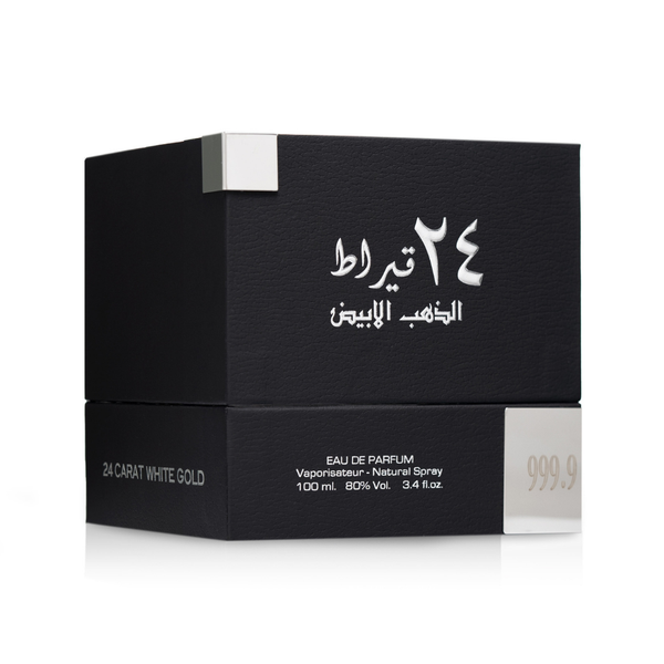 Lattafa 24 Carat White Gold EDP For Unisex 100 ML