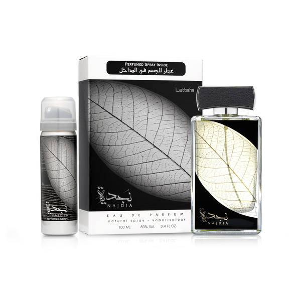 Lattafa Najdia EDP For Men 100 ML with Deo Spray