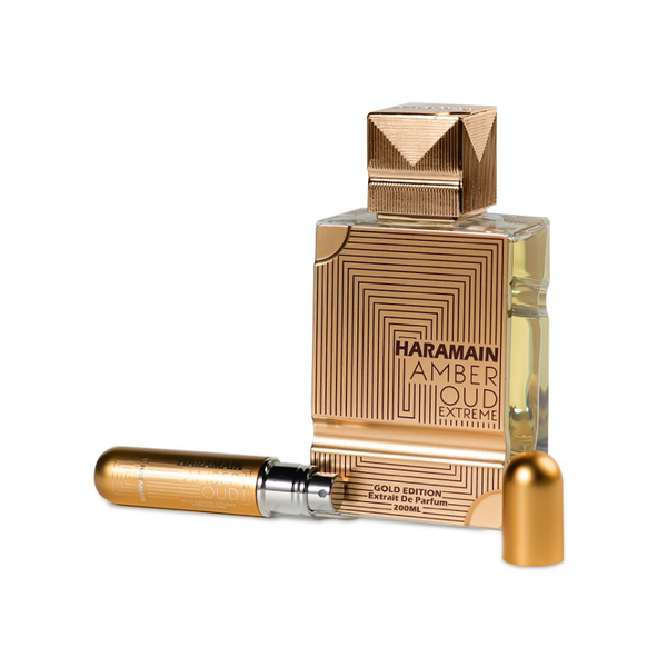 Al Haramain Amber Oud Gold Edition Extreme Extrait De Parfum For Unisex (With Atomizer)
