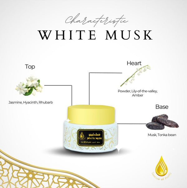 Al Mas White Musk Bakhoor 40 Grams