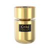 Gold perfume bottle labeled 'Criki Absolute' on a white background