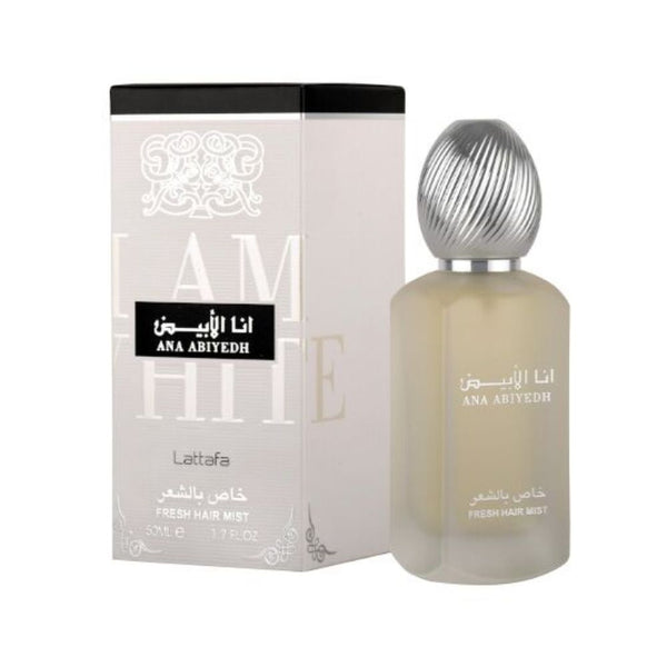Lattafa Ana Abiyedh Hair Mist For Unisex 50 ML