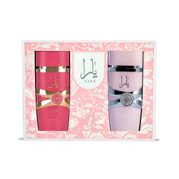 Lattafa Yara 2 Piece Gift Set For Women