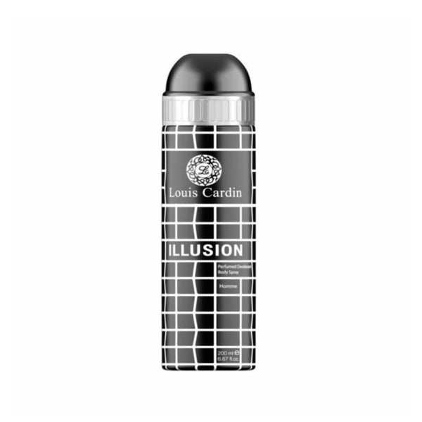 Louis Cardin Illusion Deodorant Spray For Men 200 ML