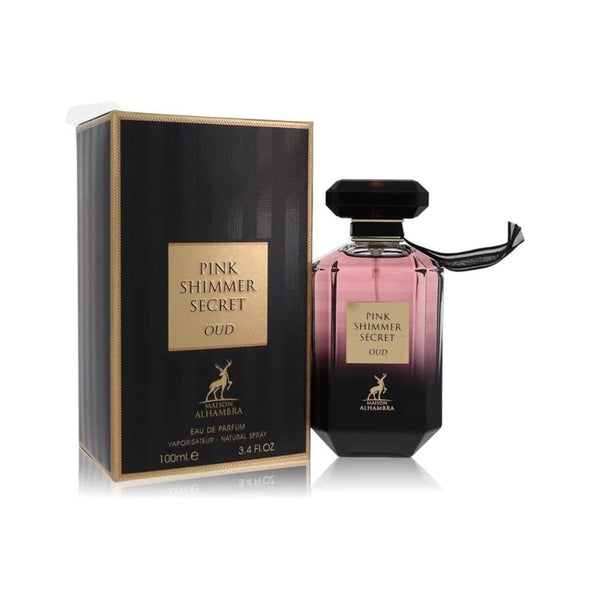 Maison Alhambra Pink Shimmer Secret Oud EDP For Women 100 ML