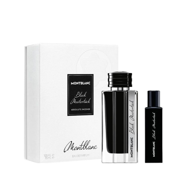 Mont Blanc Black Meisterstück Eau De Parfum Absolute Incense Gift Set for Men
