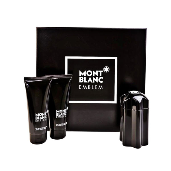 Mont Blanc Emblem EDT 3-Piece Gift Set for Men