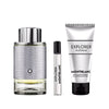 Mont Blanc Explorer Platinum EDP 3-Piece Gift Set for Men
