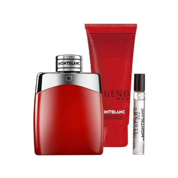 Mont Blanc Legend Red EDP 3-Piece Gift Set for Men
