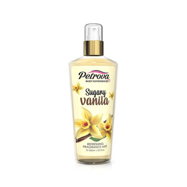 Petrova Body Experiences Sugary Vanila Body Mist For Women 250 ML