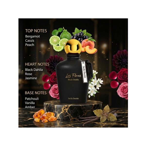Stella Dustin Les Fleurs Black Dahlia EDP For Women 100 ML