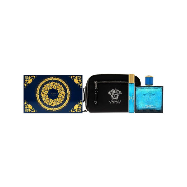 Versace Eros EDT 3-Piece Gift Set for Men