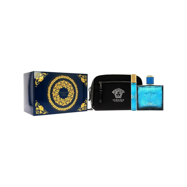 Versace Eros EDT 3-Piece Gift Set for Men