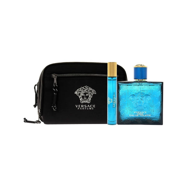 Versace Eros EDT 3-Piece Gift Set for Men